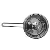 Garneck Milchtopf aus Edelstahl kaffeekännchen coffee pot Vielseitiger Kochtopf coffee kettle tiefe Bratpfanne mit Deckel Mehrzwecktopf pfannenwender Suppentopf Haushalt Topf Glas S