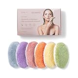 Waschies Abschminkpads/Waschpads- 6er-Set Bunt (Pastellfarben) – sanfte Gesichtsreinigung - waschbar, wiederverwendbar & hypoallergen - alle Hauttypen – Alternative zu Wattepads & Abschminktü
