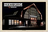 AGDeko® Holzschild Hamburg Deichtorhallen Kunst Größe 30x20