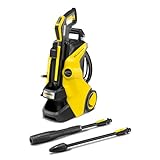Kärcher Hochdruckreiniger K 5 Power Control, Druck: max. 145 bar, Fördermenge: 500 l/h, Flächenleistung: 40 m²/h, Wasserfilter, Gewicht: 13 kg, Hochdruckschlauch und -Pistole, Dreckfräser, S