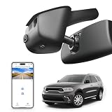 Mangoal 4K Dash Cam Custom Fit für Dodge Durango 2016 2017 2018 2019 2020 2021 2022 2023 2024 (Modell A), GT R/T SRT SXT, integrierter OEM-Look, UHD 2160P, WiFi & App, einfach zu installieren, 128 GB