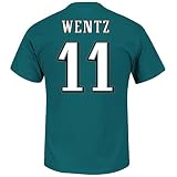 Carson Wentz Philadelphia Eagles Majestic NFL 'Eligible Receiver III' T-S