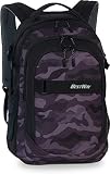Fabrizio Bestway Evolution Air Schulrucksack Daypack Backpack Rucksack Schulranzen 40177, Farbe:Schwarz/Dunkelg