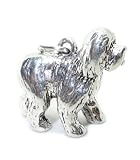 Old English Sheepdog Sterling Silber Charm .925 x 1 Sheep Dogs C