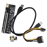 jojofuny 1 Satz Grafikkartenadapter Pcie-gpu Externer Grafikkarten Pcie Externe Gpu Unabhängige Grafikkarte Externe Laptop-grafikkarte Computerzubehör Pcie-grafikkarte Black PVC