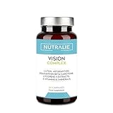 Vision Complex - Astaxanthin Lutein Thiamin - Hochdosiert Augenvitamine - Vitaminen C E A + Riboflavin (B2) + Zink Selen Beta Carotin und Kupfer - 60 Nutralie-Kap