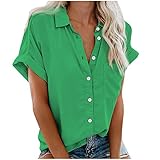 Bluse Glitzer Damen Tshirt Kurzarm t Shirt Oversize Damen Tshirt top Sleeveless y2k Fashion kog Winterjacke t-Shirt Teenager mädchen Crinkle Shirt Damen luftige Bluse D
