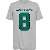 Fanatics Herren Fanshirt Aaron Rodgers New York Jets Sports Grey M