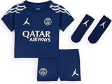 Paris Saint-Germain 2025 Stadium Fourth Dreiteiliges Jordan Replika-Fußballtrikot-Set Für Babys Und Kleinkinder, Blue Void/Phantom/Phantom, HJ0934-493, 12-18