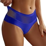 Unterhosen Damen Spitze, Damen Slips High Waist Panties Frauen Sommer Sexy Slips Sexy Spitze Schwangerschafts Unterwäsche Schwarz String Tang Damen Hipsters Damen Stretch Weich Slips Unterwà