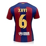 Exclusive Memorabilia Barcleona-Trikot, signiert von Xavi H