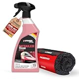 SPRINGER RX5410 - - Quick Detailer 750 ml + Poliertuch - - Made in Germany - - Auto Lackpflege & Oberflächen-Versiegelung - - Lackschonende Pflege - - Lackversiegelung - frischer Glanz & Abperleffek