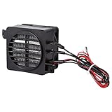 Jadeshay Heizung, Lufterhitzer 100 W 12V Energiesparend PTC-Autoventilator Heizelement mit Konstanter Temperatur Heizelemente für Ventilatoren Heizung Luftbefeuchter Klimaanlag