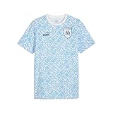 PUMA Herren Olympique de Marseille ftblCulture T-Shirt MBleu Azur Ocean Tropic Blue ┃Kurzarm-Fußballtrikot H