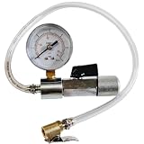 Adapter für Gefäßfüller mit Absperrventil u. Manometer 0-6 bar für Ausdehnungsgefäß