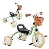 Puky FITSCH Classic Dreirad | Ergonomischer Sitz & Float-Laufräder | Gleichgewicht & Koordination Trainieren | Sicherheitsstandards EN71-1 | Ideal für Kinder 1,5 Jahre | Inklusive Spielzeugkorb