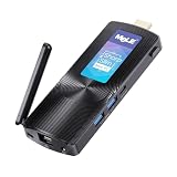 MeLE PCG02 Lüfterloser Mini-PC-Stick, Celeron J4125 8GB 128GB Micro-Desktop-Computer-Stick, Unterstützung von HDMI Wi-Fi5 Gigabit Ethernet, BT4.2 im Business Office Industrial IoT Media H