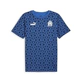 PUMA Herren Olympique de Marseille ftblCulture T-Shirt XXLRacing Blue Club Navy ┃Kurzarm-Fußballtrikot H