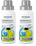 HEITMANN Bionic Care Imprägnierer 250ml: Wäscheschutz für jede Wetterlage - idealer Kleidungsschutz für Outdoor,- Sport- und Funktionskleidung, PFC-frei (Packung mit 2)