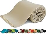 KiGATEX Polar-Fleecedecke - Oeko-TEX Zertifiziert - Pflegeleichte Decke für Innen & Außen - Tagesdecke, Sommerdecke, Sofadecke, Kuscheldecke aus Fleece - 130 x 160 cm - S