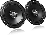 JVC CS-J620X 16 cm 2-Wege-Koaxial-Lautsprecher, 2 Stück