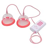 50W Elektrische Brust Vakuumpumpe Weibliche Brustvergrößerung Massagegerät 2Pcs Electric Breast Massager Vacuum Pump Cup