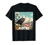 Großer Greifvogel mit tollen österreichischen Farben T-S