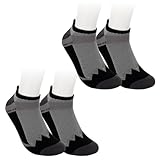 RS. Harmony | Damen & Herren Klettersocken Rotpunkt | 2 Paar | schwarz/grau/anthrazit | 35-38