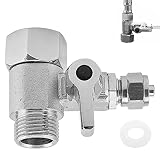 Wasseranschluss Adapter T-stück 3/8 X 3/8 X 1/4 Schlauch Wasseranschluss Wasseranschluss Verteiler Gartenschlauch Verteiler Wasserhahn Absperrhahn Absperrventil Adapter Zum Anschluss Von 2 G