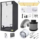 NICEGROW Das Growset für Einsteiger Komplettset Grow mit LED, Abluft, Filter und Zubehö