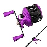 Angelrolle für Wasser | Outdoor-Sport, verhindert Verheddern, Spinnrolle für Meeresangeln – für Seen, Teich, Bäche, Flüsse, Tank, Dorsch, Forelle, Gold, L