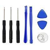 Handy Reparatur Werkzeug Set mit T8000 Handy Display Kleber, Mehrzweckkleber, Kristallklarer Kleber, Handy Öffnungs Reparatur Werkzeug für Smartphone,Tablets, Uhren, Brillen (Werkzeug Set)