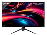 LC-POWER LC-M32QC 32 Zoll QHD Curved Monitor, 2560 x 1440, 180 Hz, 1 ms MPRT, AMD FreeSync, 3500:1, 1500R, 16:9, VA Panel, 122,1% sRGB, 93,6% DCI-P3, Schw