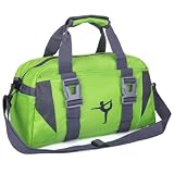 CNAFGBGG Gymnastikbeutel, 16x8x8 Geräumige wasserdichte Reisetaschen mit Fächern und Griff, tränenresistente Mehrzweck-Tanztasche für Yoga, Laufen und Sporttraining