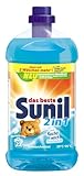 Sunil 2in1 Vollwaschmittel flüssig mit Extra Frischeduft - für 22 Wäschen - hautverträglich, mikroplastikfrei - 1,1