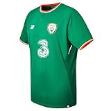 New Balance Herren Offical FAI Merchandise Ireland Home 2017/2018 Kurzarm-Trikot, Jolly Green, L