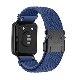 Geflochten Armband Kompatibel mit Samsung Galaxy Fit 3 Band, Sport Elastisches Nylon Ersatzarmband mit Verstellbarer Metall Verschluss Armbänder für Samsung Fit 3 Uhrenarmband für Damen Herren (10)
