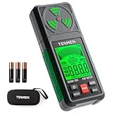 TESMEN HOUND-200 EMF-Messgerät, 3-in-1 tragbarer Elektromagnetfeldstrahlungsdetektor für EF RF MF, WiFi-Signal, zur Verwendung bei EMF-Inspektionen zu Hause und im Freien sowie Geisterjagd - Grü