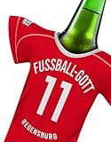 Fussball Gott Trikot passend für Regensburg Trikot Fans | männer Trikot-Bierkühler by MYFANSHIRT.com Kein Original fußball heim Trikot t-S