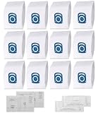 12 Staubsaugerbeutel, 2 Motorschutzfilter, 2 Abluftfilter/für Miele Classic C1,C2,C3,S2000,S5000 und S8000 Serie, Alternative für Miele 9917730 GN