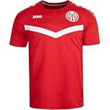 JAKO Mainz 05 Casual T-Shirt (DE/NL/SE/PL, Alphanumerisch, L, Regular, Regular, red)