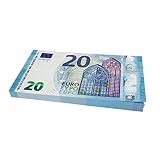Scratch Cash 100 x € 20 Euro Money to Play (Größe auf 125% im Vergleich zu echtem Geld erhöht)
