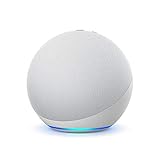 Echo (4. Gen.) | Smarter WLAN- und Bluetooth-Lautsprecher mit Dolby-Audio, Smart-Home-Hub und Alexa | Weiß