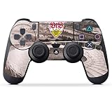 DeinDesign Skin kompatibel mit Sony Playstation 4 PS4 Slim Controller Folie Sticker VfB Stuttgart Offizielles Lizenzprodukt S