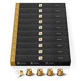 NESPRESSO ORIGINAL Volluto, Espresso mit mittlerer Röstung, Kompatibel mit ORIGINAL Kaffeemaschinen, Kapsel Set aus 100 Kaffeekap