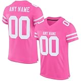 Personalisiert American-Football-Trikot 2025 Custom Football Jersey Personalized Stitched/Printed Team Name & Number Sports Uniform Men Women Youth Sporthemden Schnelltrocknend Atmungsaktiv T-S