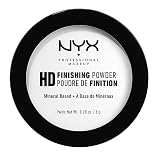 NYX Professional Makeup High Definition Finishing Powder, Gepresstes Puder, Perfektionierte Haut, Mattes Finish, Ölabsorbierend, Vegane Formel, Farbton: T