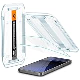 Spigen Glas.tR EZ Fit Schutzfolie kompatibel mit Samsung Galaxy S24 FE, 2 Stück, Kratzfest, 9H Härte F