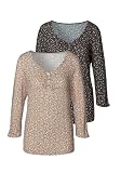 VIVANCE Damen 3/4-Arm-S