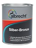 Albrecht – Silberbronze 750 ml Ofenfarbe glänzend heizkörperlack